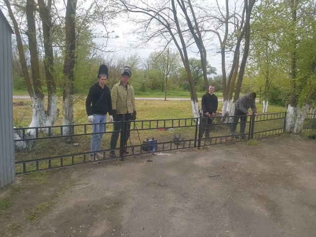 Благоустройство ветеранского кладбища
